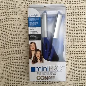 mini PRO Conair 2-in-1 Ceramic Styler